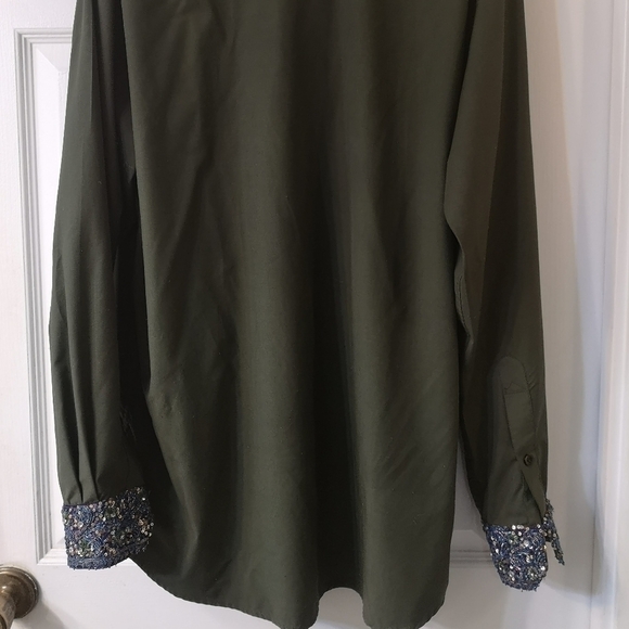 90S Givenchy upcycled embroidered shirt - Picture 9 of 11